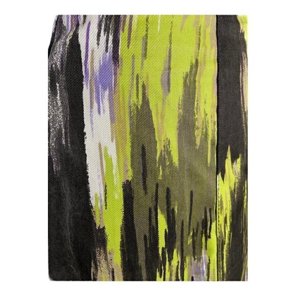 Spanner Tencel Midi Skirt Size 8 Abstract Brushstroke Print, Lined - Picture 9 of 9